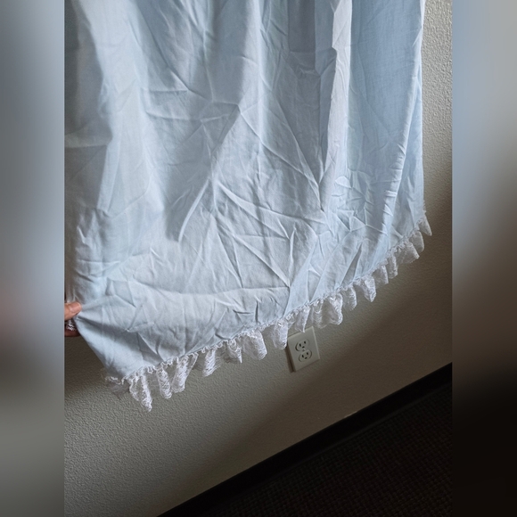 Dior Blue Smocked Halter Pajama - Picture 6 of 13